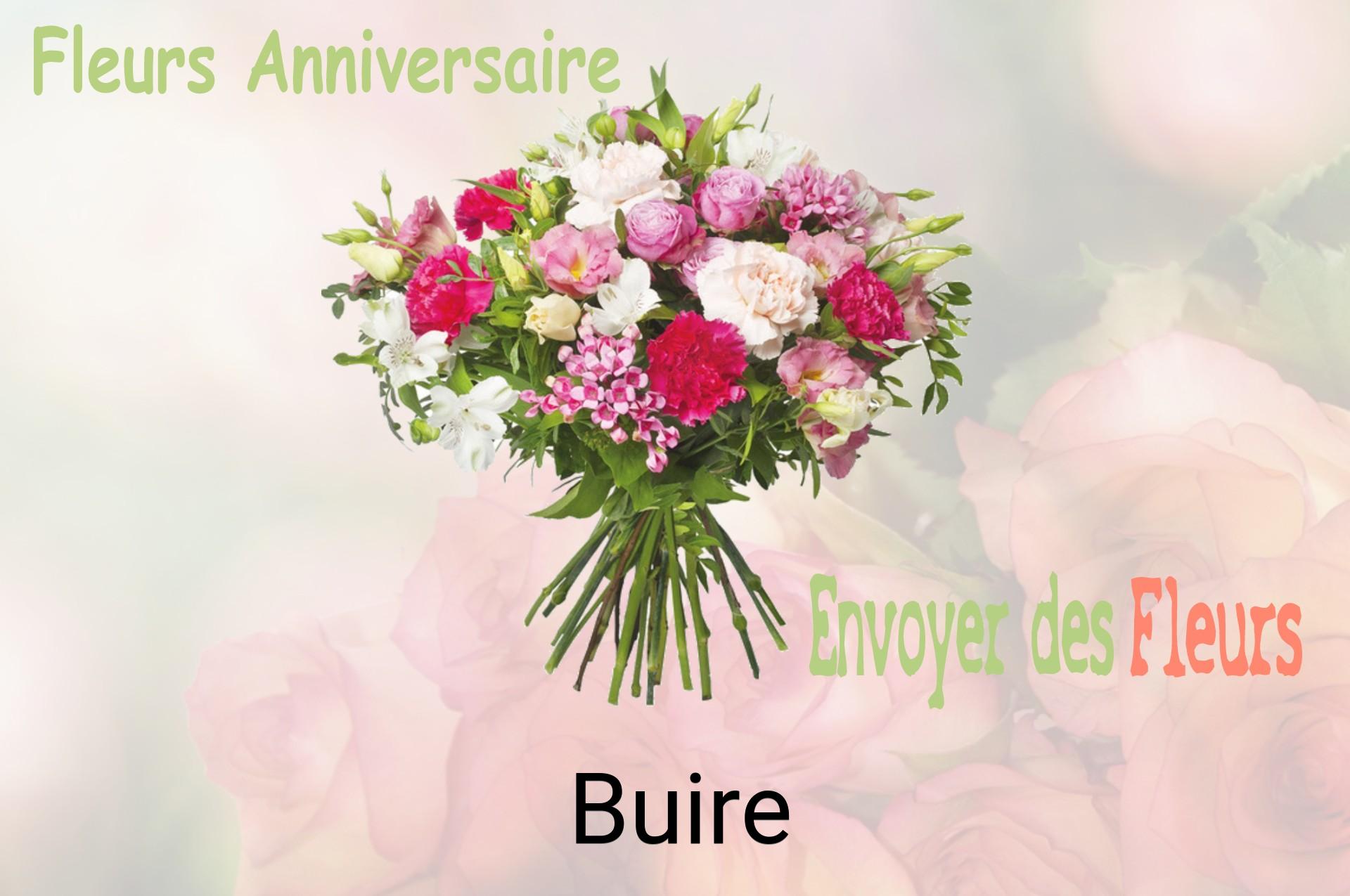 Bouquet de fleurs d’anniversaire livré à Buire