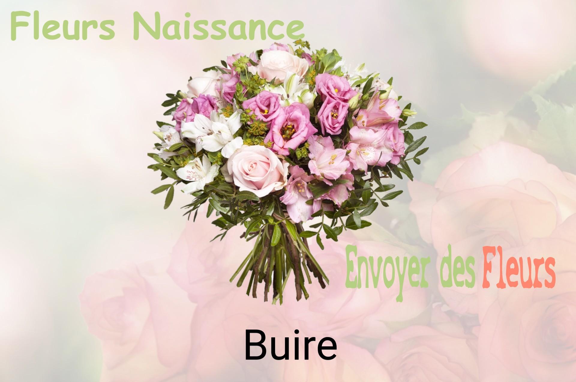 Bouquet de fleurs de naissance livré à Buire